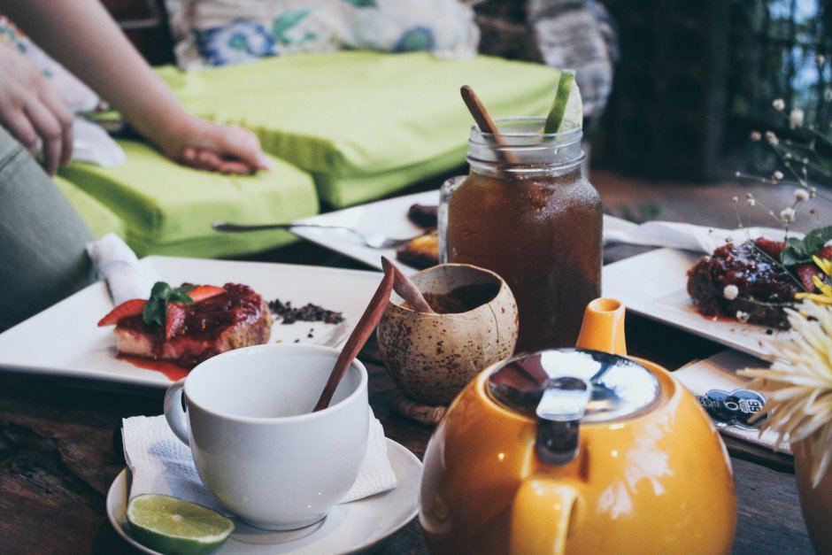 Чай в ресторане