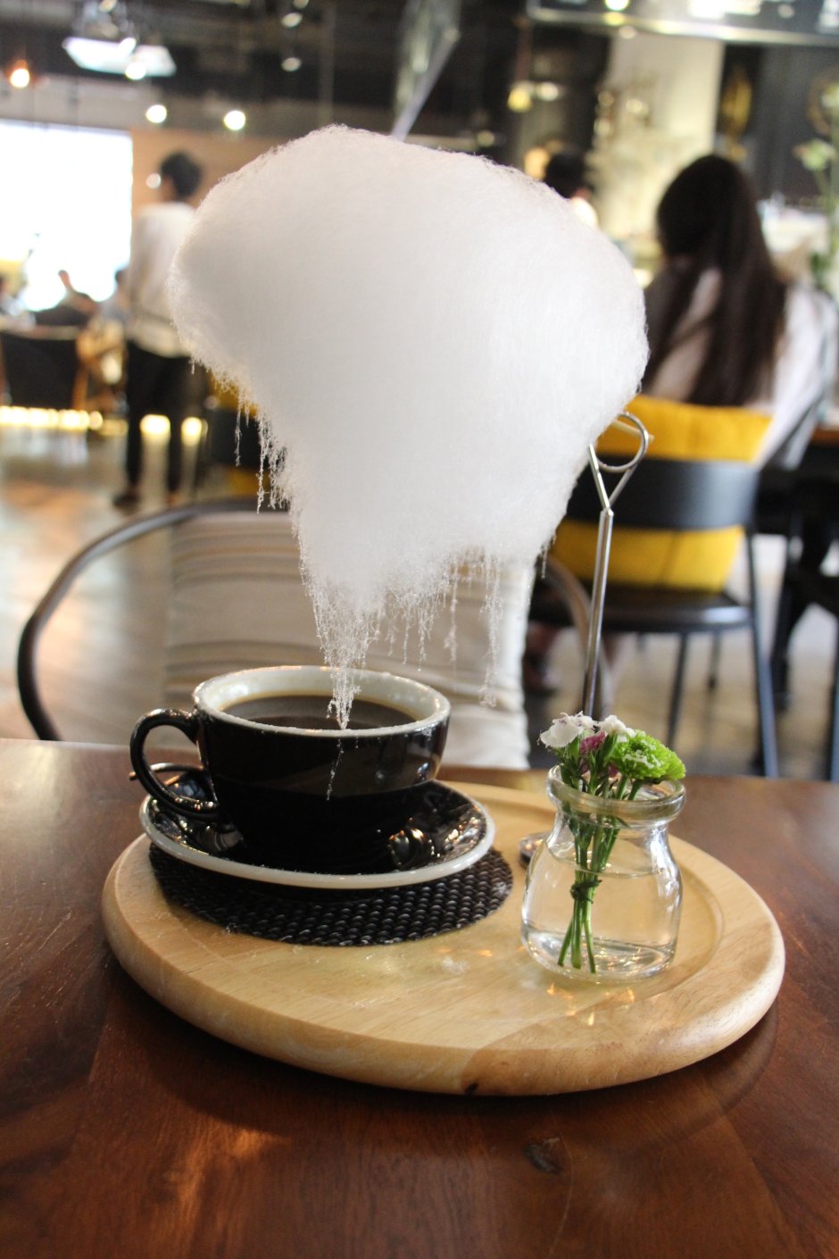 Необычная подача кофе