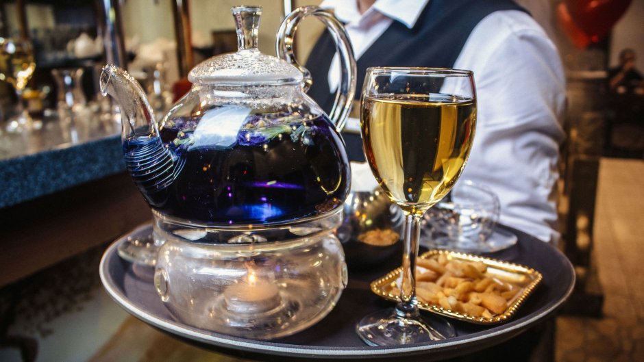 Чай в ресторане