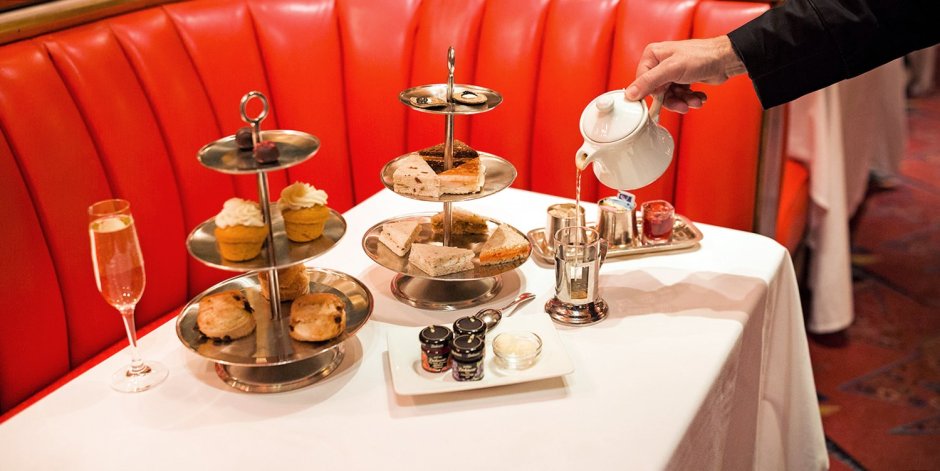 Интересная подача чая в ресторанах