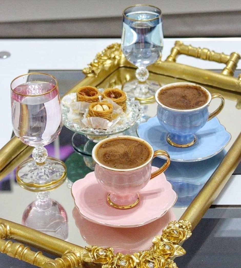 Красивая подача чая