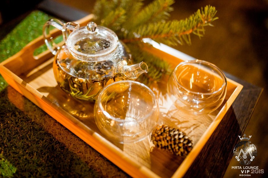 Красивая подача чая