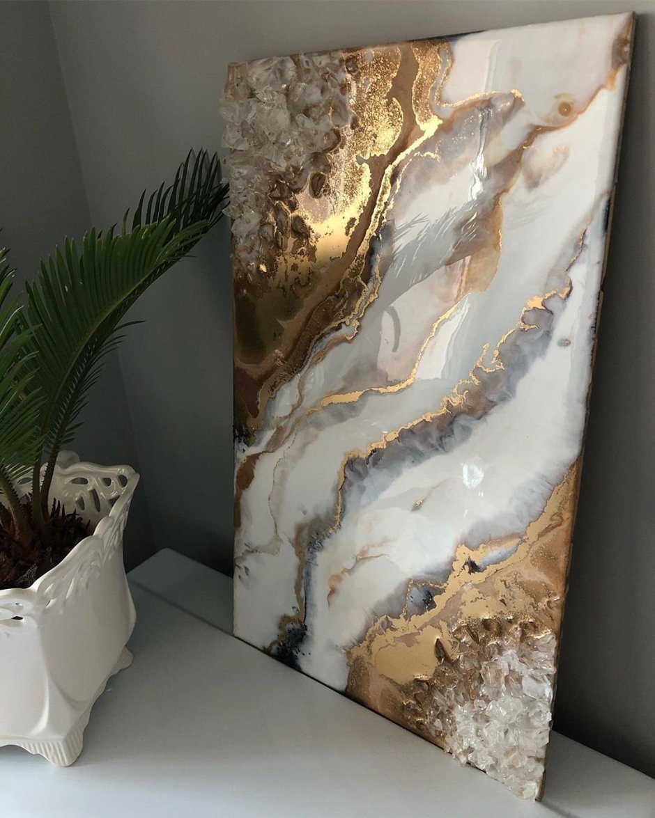 Флюид арт эпоксидная смола