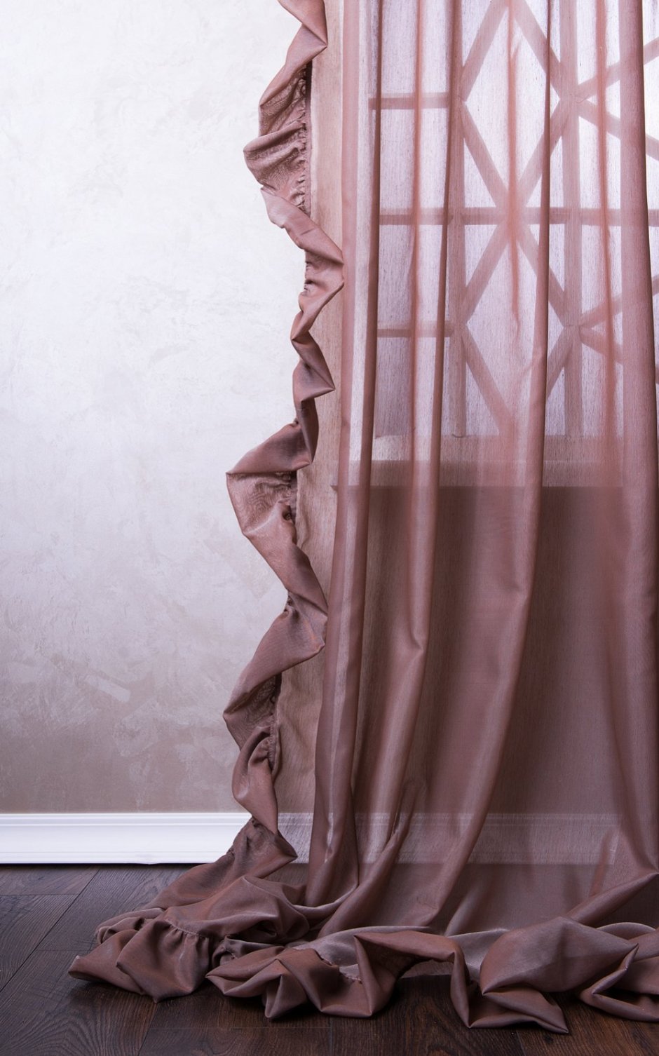 Шторы с оборками