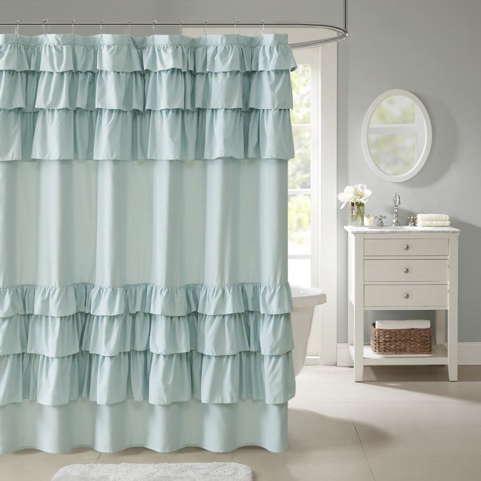 Шторы с воланами