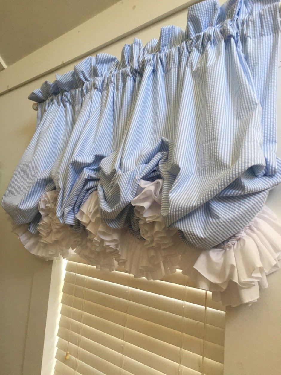 Занавеска без воланов