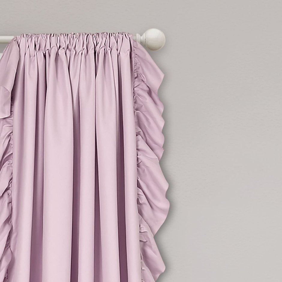 Шторы с воланами