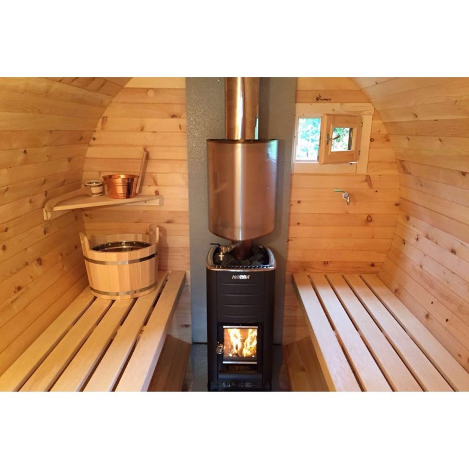 Баня бочка харвия