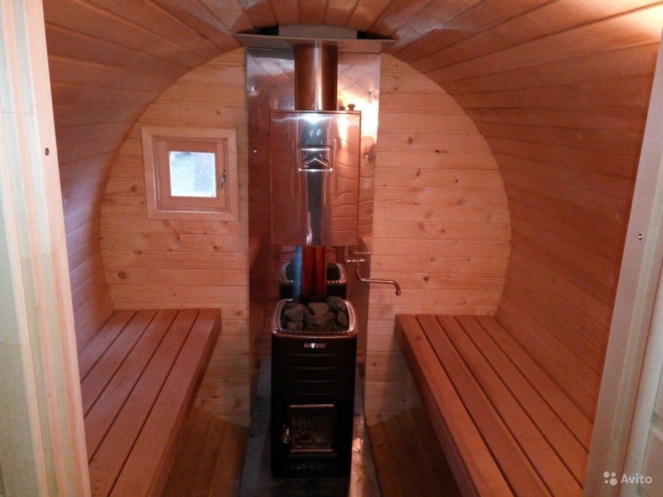 Бочка баня 3-х секционная