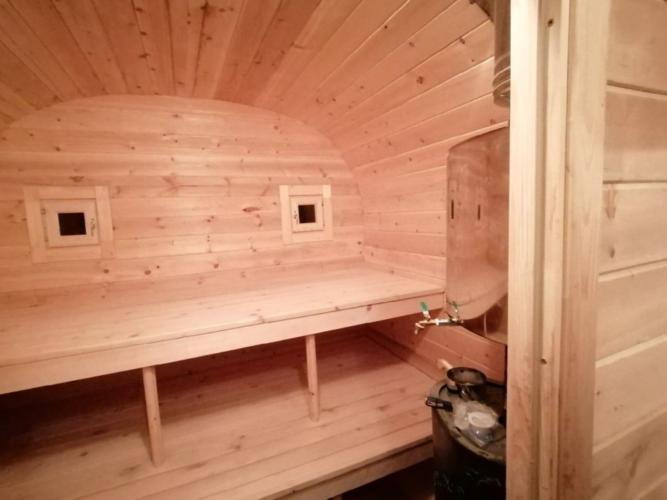 Квадро овальная баня