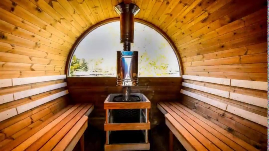 Финская баня бочка