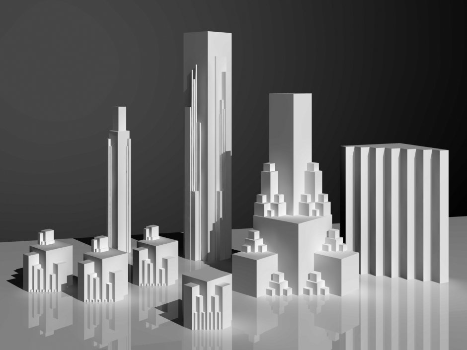 Казимир Малевич архитектоны