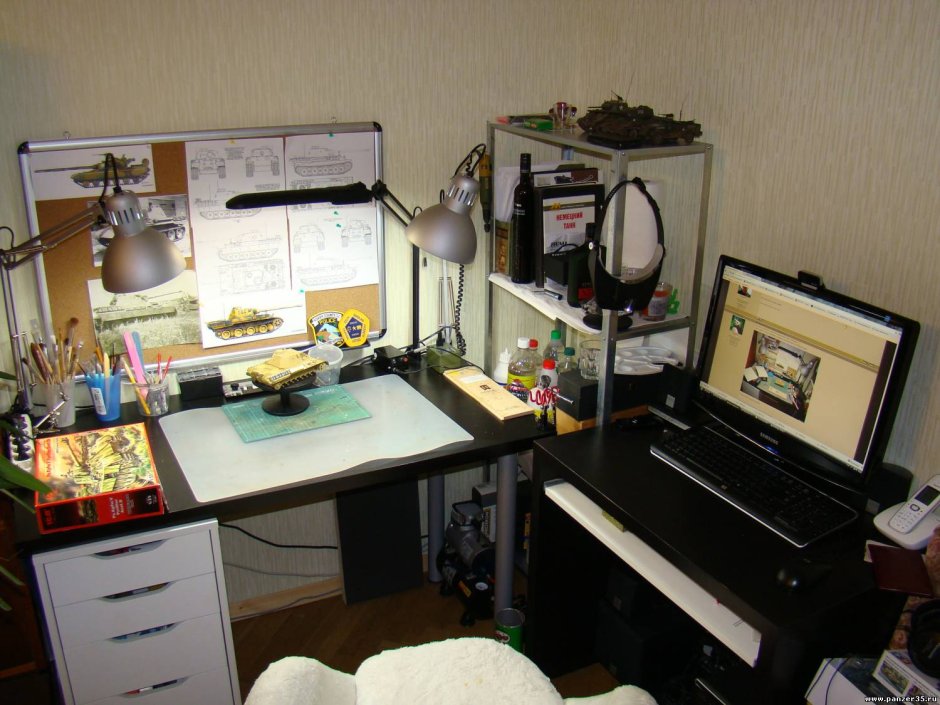 Рабочее место для моделирования