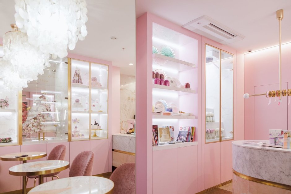 Розовая кондитерская