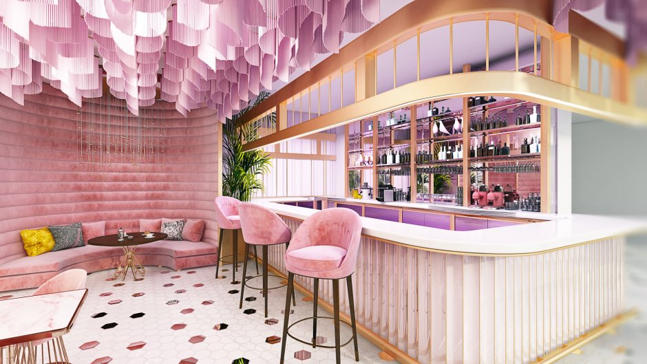 Кафе мороженое интерьер