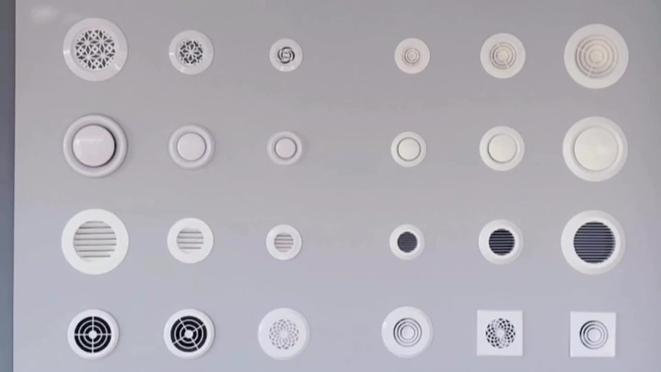 Вентиляционное отверстие в натяжном потолке 50 мм