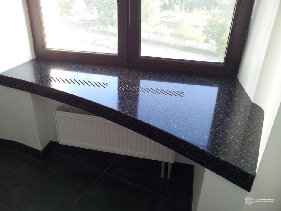 Подоконники из искусственного камня corian