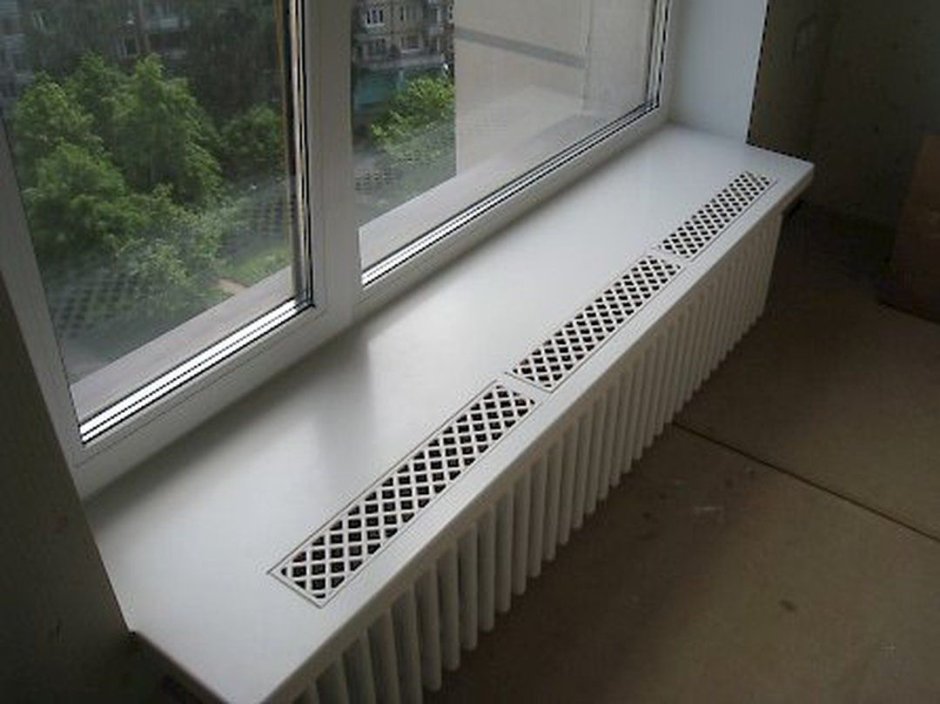 Вентиляционные решетки для подоконников 700х100