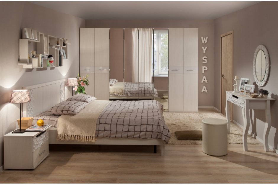 Спальня WYSPAA бодега светлая