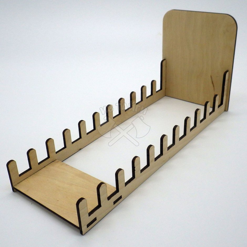 Стойка для открыток деревянная