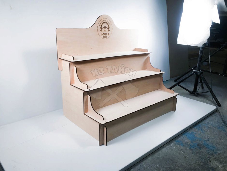 Лесенка трехъярусная (3 ступени 70*70)