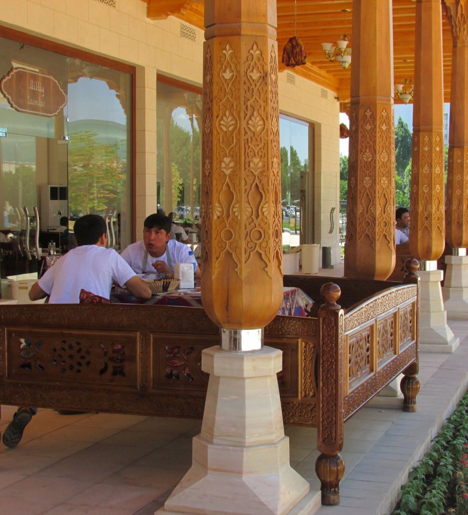 Узбекская Чайхона в Узбекистане