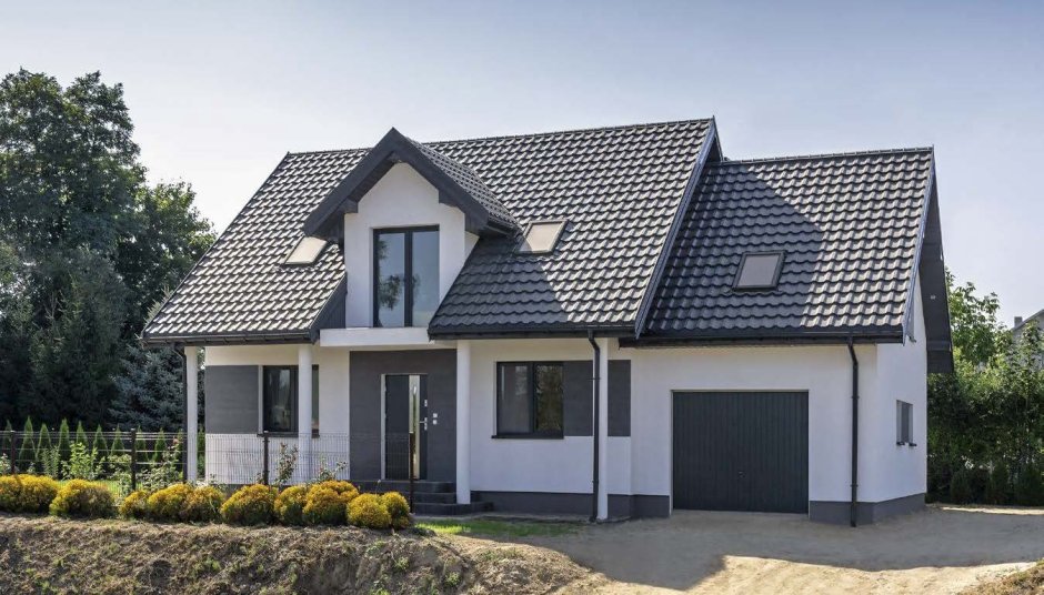 Металлочерепица RAL 7024