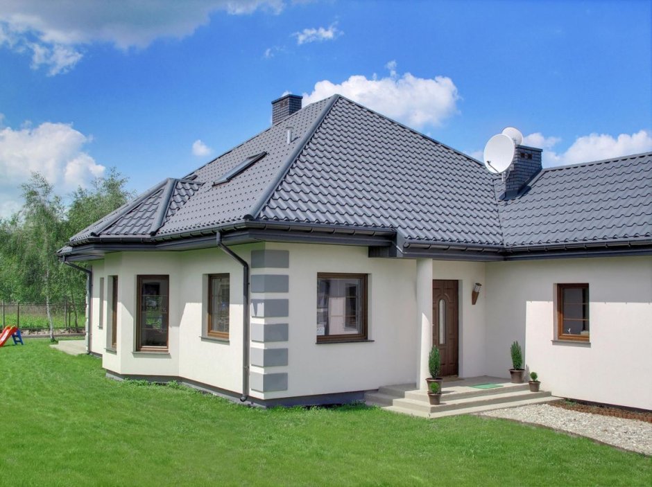 Металлочерепица RAL 7024 МЕТАЛЛПРОФИЛЬ