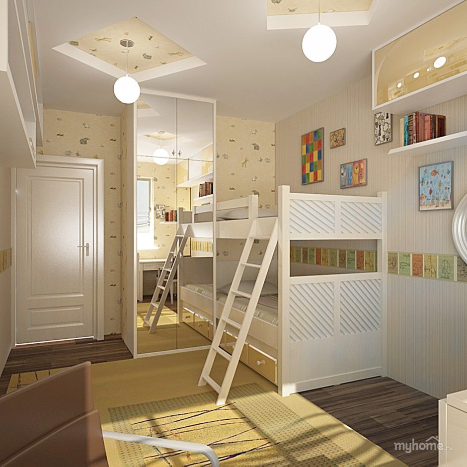 Проекты дизайнерские в детской