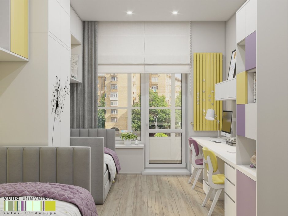 Детская с балконом для двоих