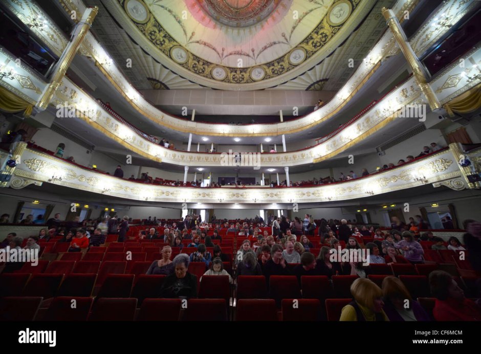 Театр оперетты Москва зал