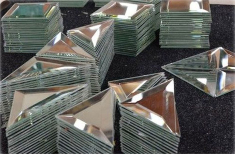 Зеркальная плитка из Леруа Мерлен