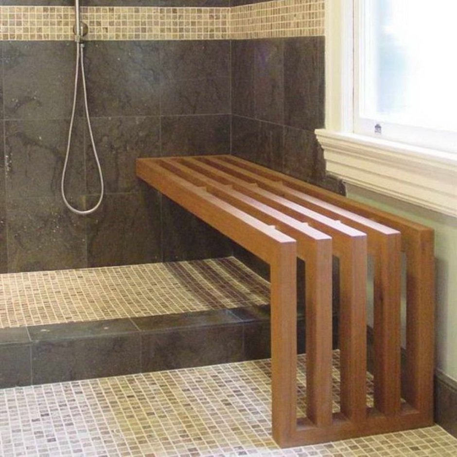 Скамья в ванную комнату