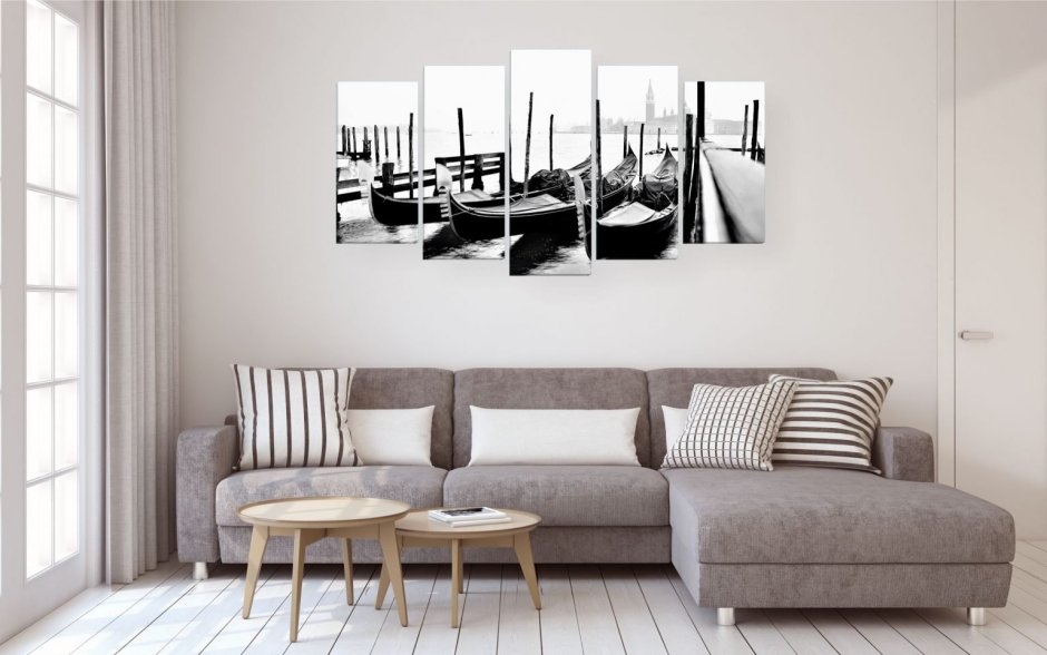 Черно-белые постеры для интерьера