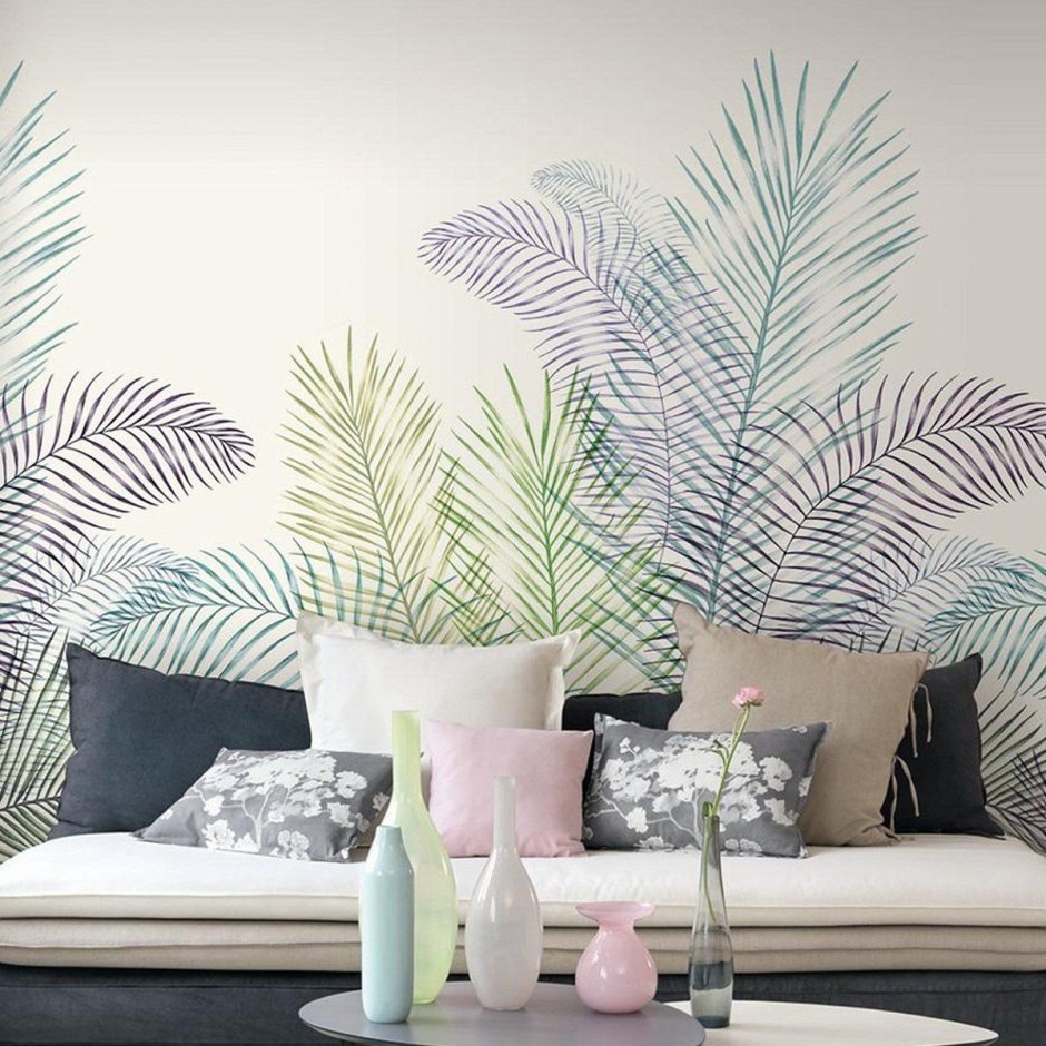 Сосптсь стен в интерьере