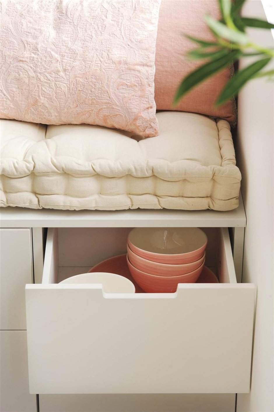 Скамья с подушками для кухни икеа