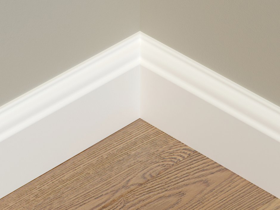 Плинтус "Rico Color"HSP 80 под покраску