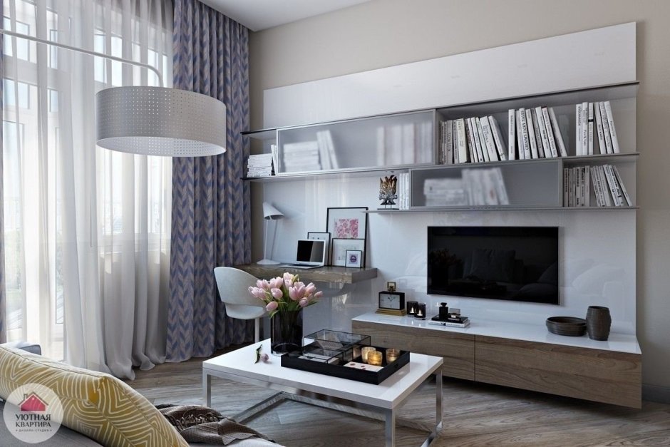 Гостиная БЕСТО С компьютерным столом