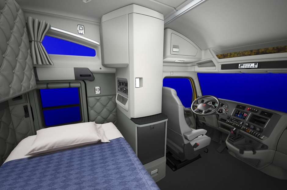 Kenworth t680 салон