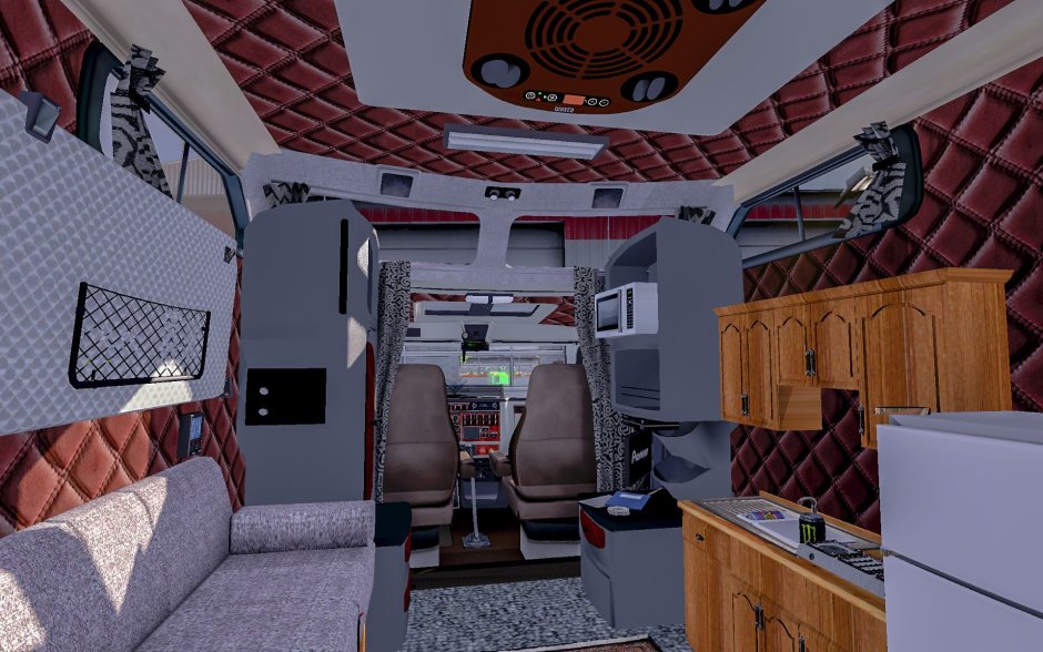 Kenworth w900 кабина