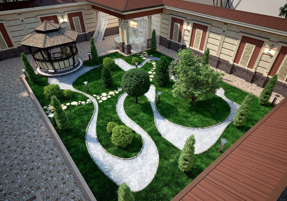 Ландшафт ХОВЛИ Ташкент