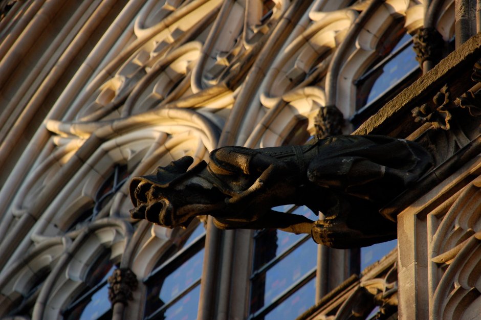 Дьявол Кельнский собор