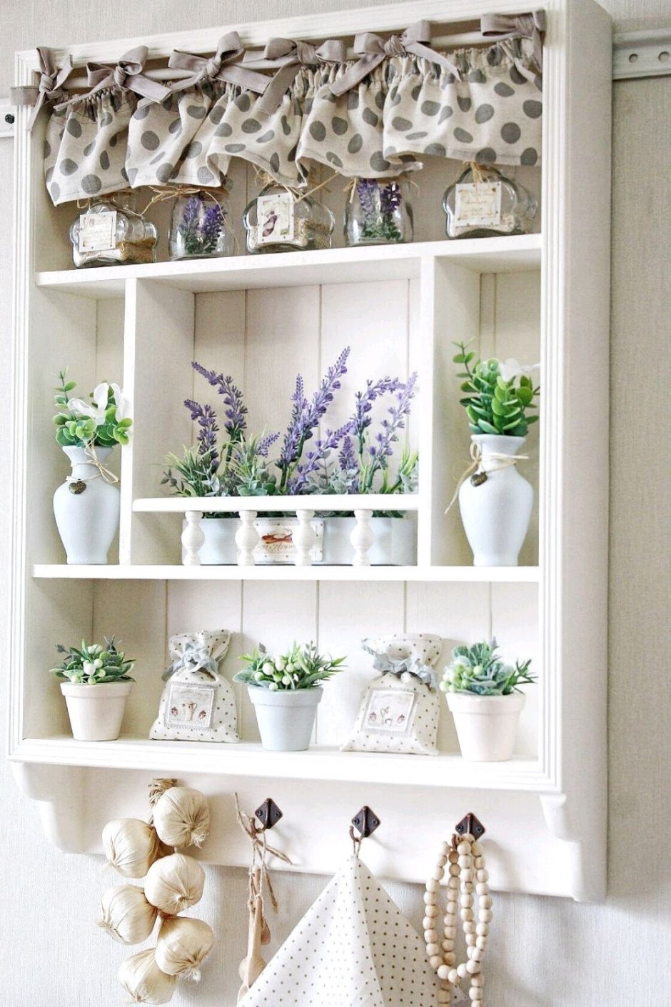 Кухонная полка в стиле Прованс