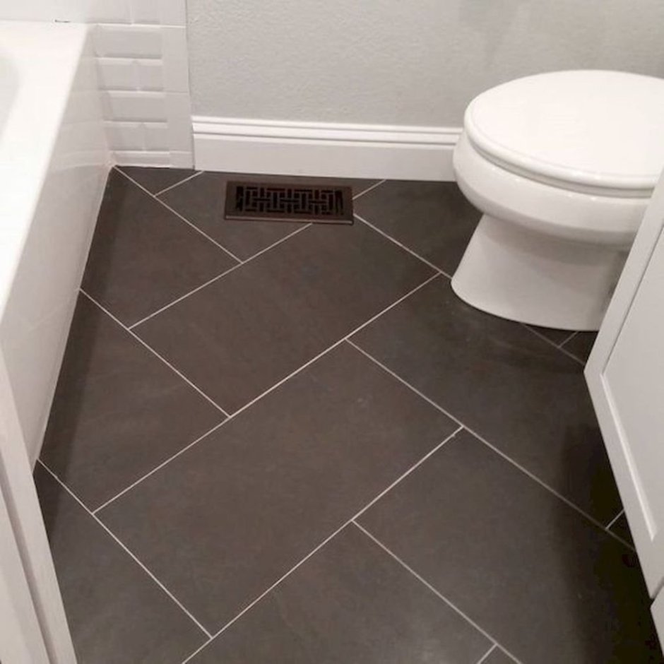 Плитка на пол в ванную