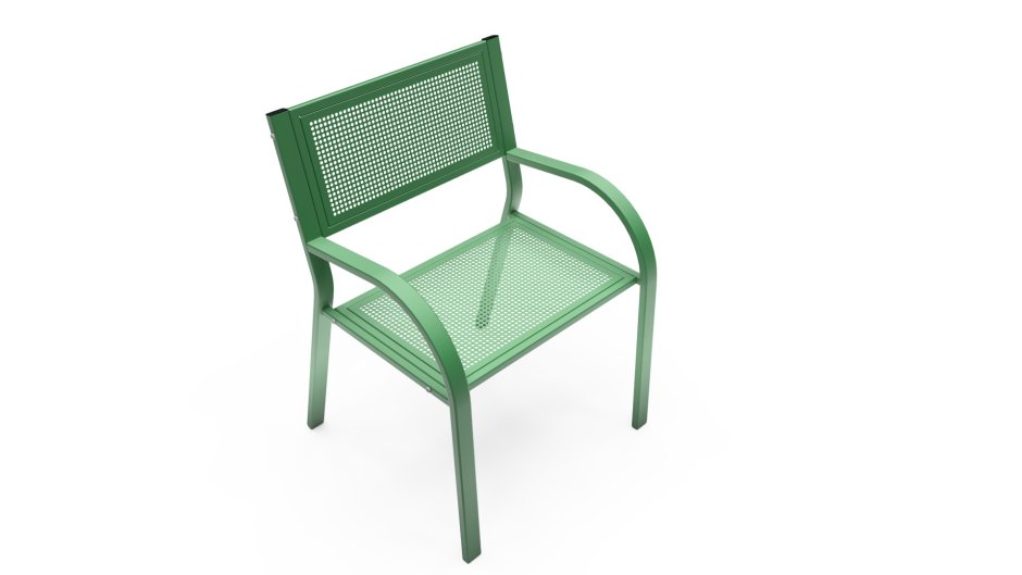 Кресло садовое металл 52х58х76 см арт. 971000975