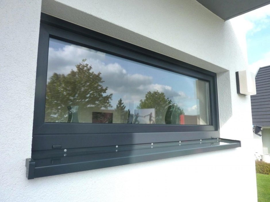 RAL 7024 окна ПВХ