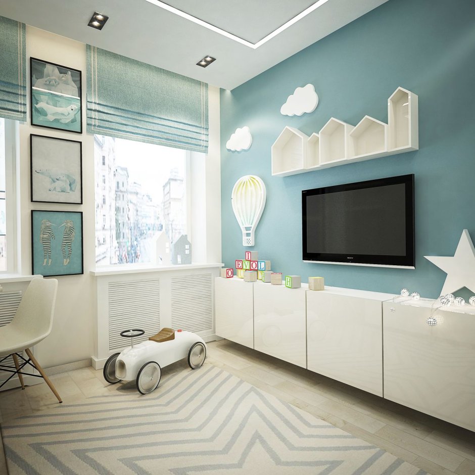 Интерьер детской в пике