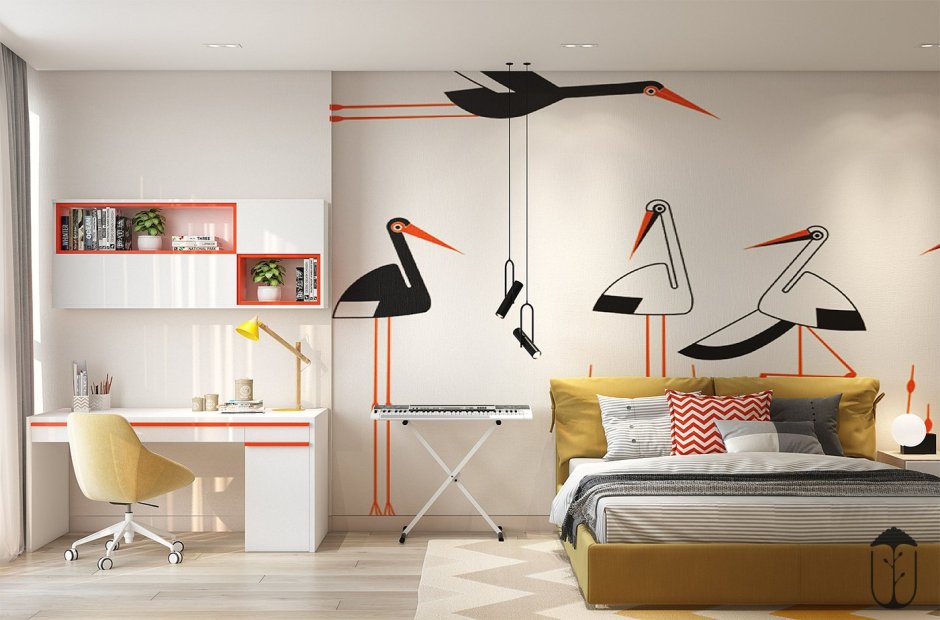 Детская комната для подростка Минимализм