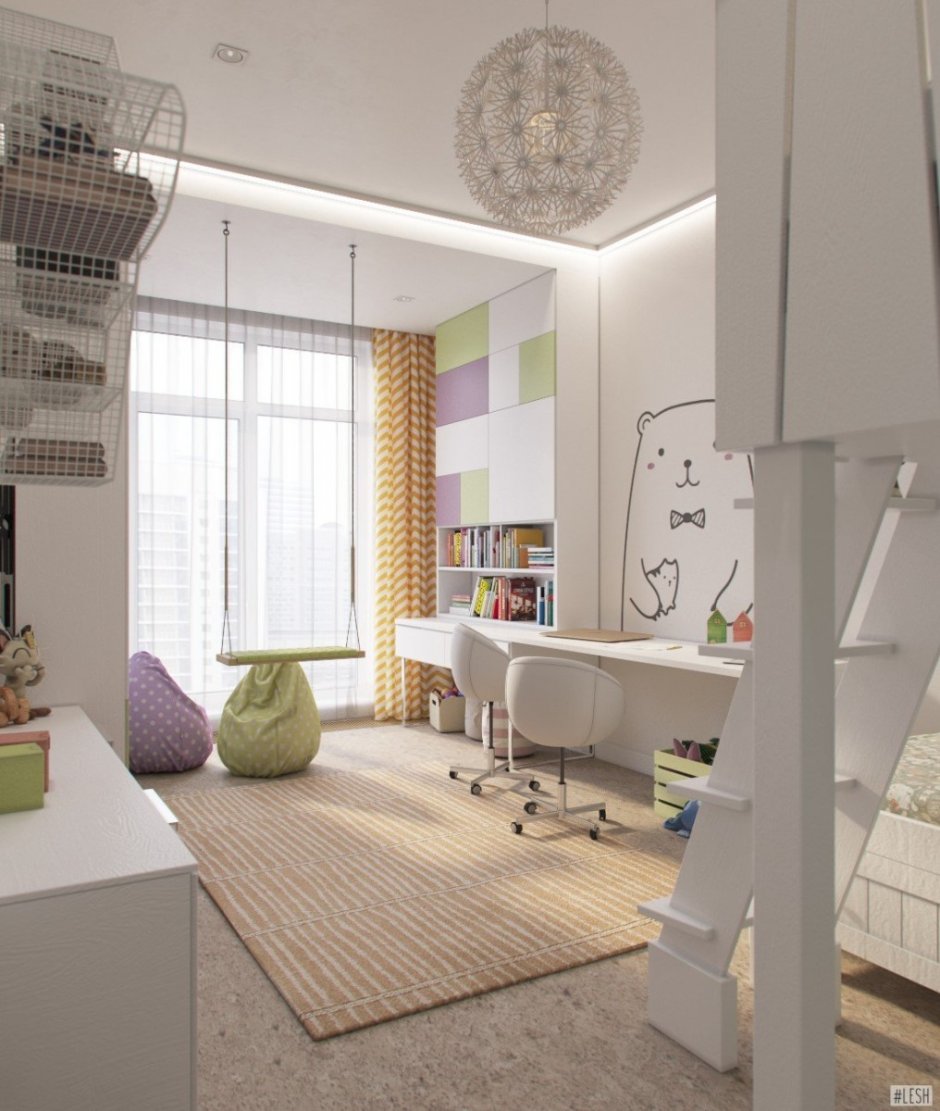 Детская в современном стиле