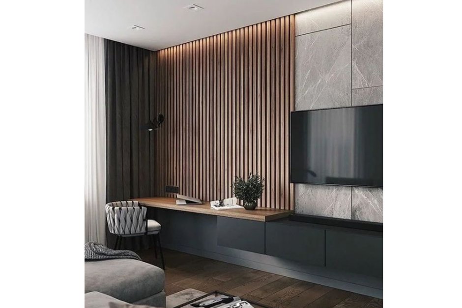 Стеновые панели для гостиной в современном стиле